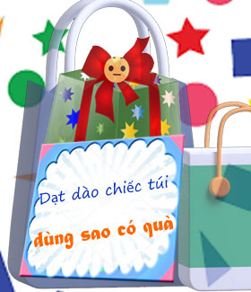 Dạt dào chiếc túi dùng sao có quà